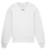 LOGO SCHWARZ - Organic Oversize Sweatshirt